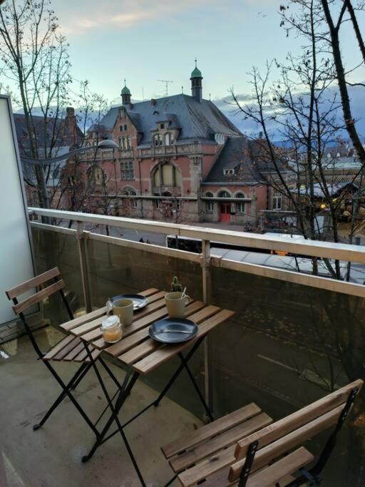 Charmant Studio - Gare Colmar Eksteriør bilde